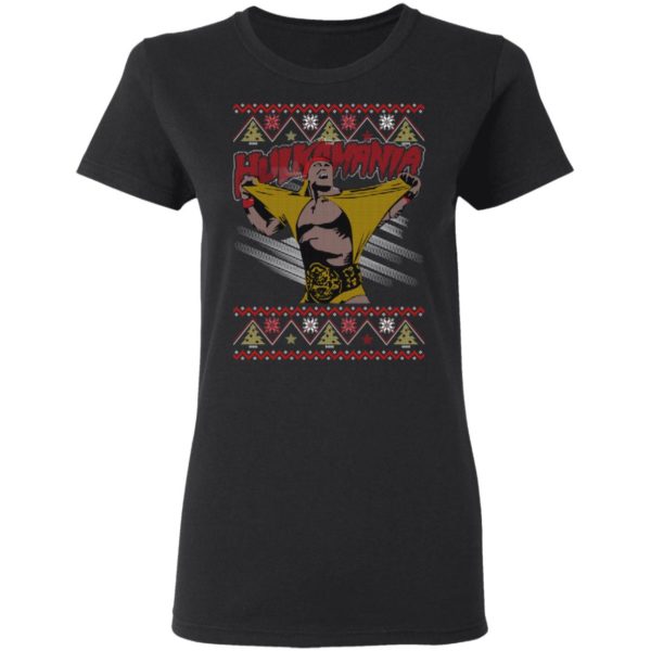 redirect 1470 600x600px Hulkamania Hulk Hogan Pro Wrestling Christmas Shirt