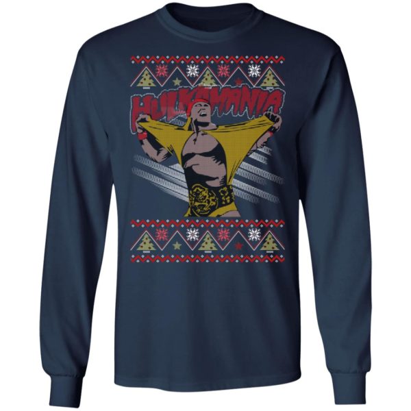 redirect 1472 600x600px Hulkamania Hulk Hogan Pro Wrestling Christmas Shirt