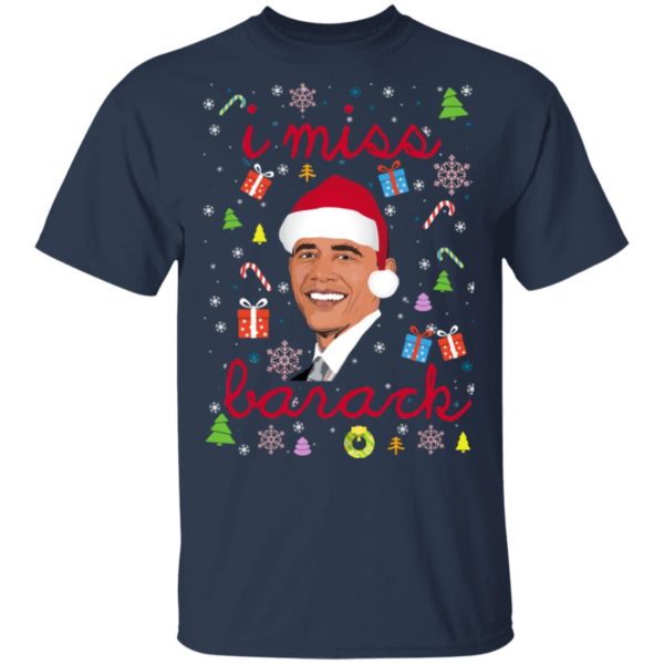 redirect 1549 600x600px I Miss Barack Obama Christmas Shirt