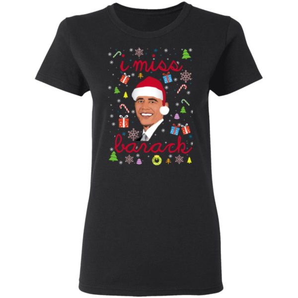 redirect 1550 600x600px I Miss Barack Obama Christmas Shirt