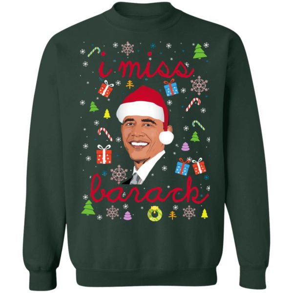 redirect 1557 600x600px I Miss Barack Obama Christmas Shirt