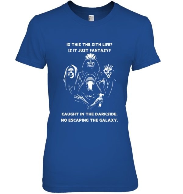 mockup 3 600x635px Is This The Sith Lift Is It Just Fantasy Caught In The Dark Side. No Escaping The Galaxy Star Wars Shirt