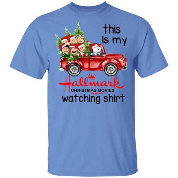 redirect 384 2 600x600px Snoopy This Is My Hallmark Christmas Movies Watching Shirt