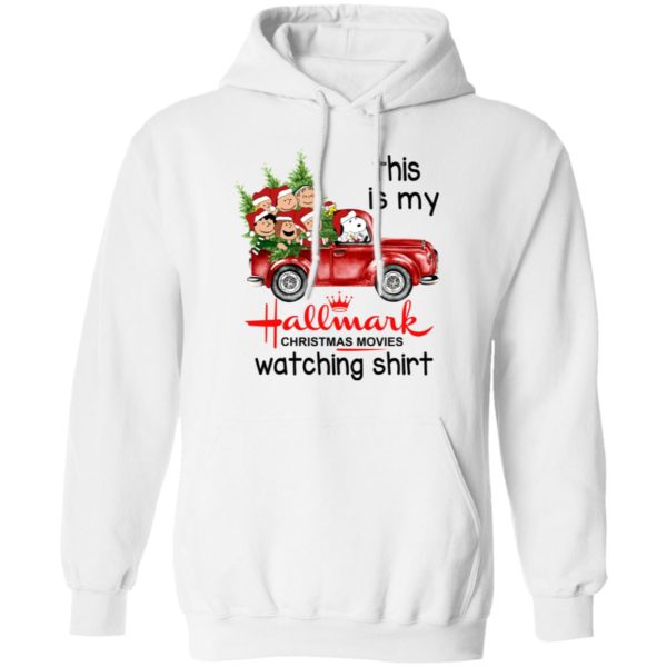 redirect 390 2 600x600px Snoopy This Is My Hallmark Christmas Movies Watching Shirt