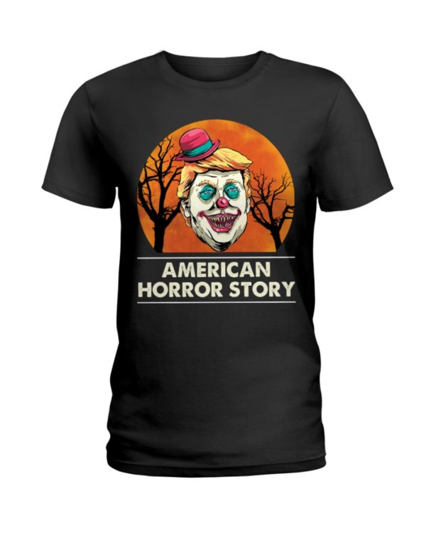 regular 378 600x750px American Horror Story Trump Clown Halloween Shirt
