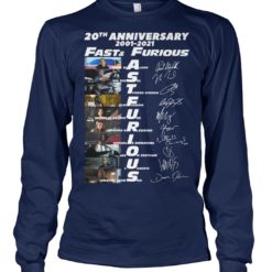 voRE9K QkGqlxY VkR714W front large 247x247px 20th Anniversary 2001 2021 Fast & Furious Shirt