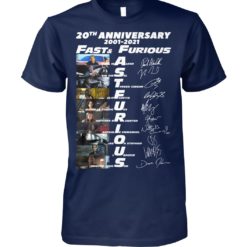 voRE9K re8Pm6b zb7Vn8B front large 247x247px 20th Anniversary 2001 2021 Fast & Furious Shirt