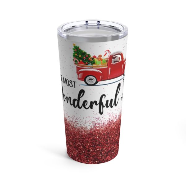 44519 6 600x600px It’s The Most Wonderful Time Of The Year Tumbler 20oz