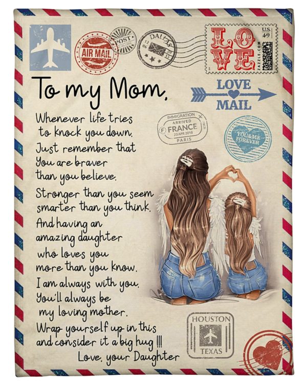 925.1606318333152.a23ykchd 4 600x750px To My Mom Love Mail Blanket