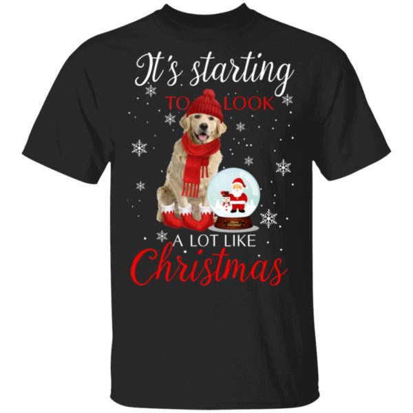 redirect11182020041137 600x600px Golden Retriever It’s Starting To Look A Lot Like Christmas Shirt