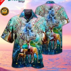 Deer Hawaiian Shirt | Unisex