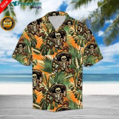 Skull Hawaiian Shirt | Unisex