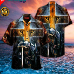 Lion Warrior Hawaiian Shirt | Unisex
