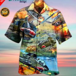 Helicopter Hawaiian Shirt | Unisex