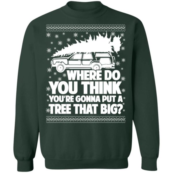 redirect09262021100934 3 1 600x600px Where Do You Think You're Gonna Put A Tree That Big Chrismas Shirt