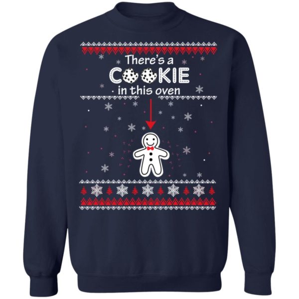 redirect10092021041059 6 600x600px Christmas Couple There's A Cookie In This Oven Shirt