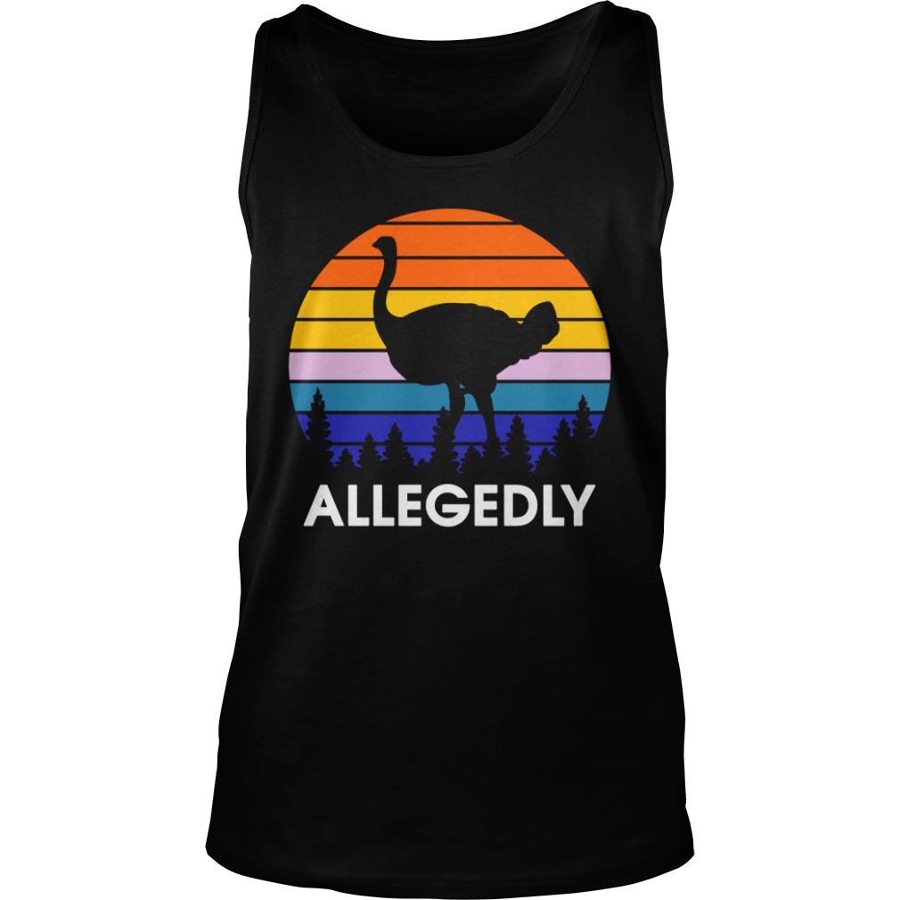 Allegedly Ostrich Retro Tank Top Allegedly Ostrich Retro Tank Top