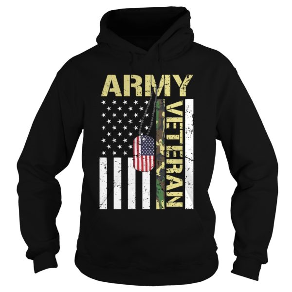 American Flag Camo Proud Us Army Veteran Hoodies