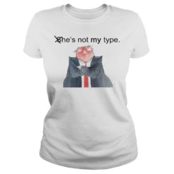 Ann Telnaes Cartoons He's Not My Type Shirt Ladies