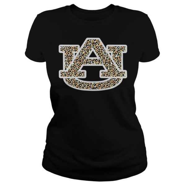 Auburn Tigers Leopard Shirt Ladies