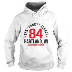 Ben Askren 84 Hartland Welterweight Division Hoodies