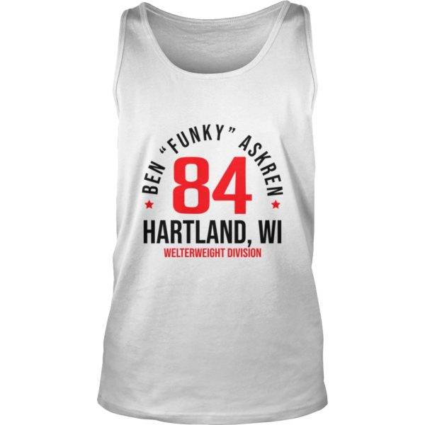 Ben Askren 84 Hartland Welterweight Division Tank Top