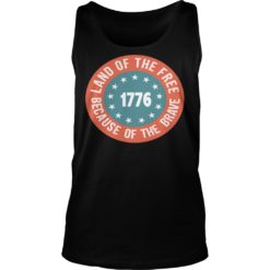 Betsy Ross Flag Land Of The Free 1776 Shirt Tank Top
