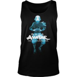 Blue Monochromatic Aang The Last Airbender Shirt image Blue Monochromatic Aang The Last Airbender Shirt Tank Top