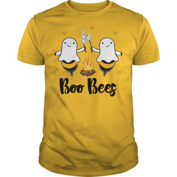 Boo Bees Campfire Camping Ghost Halloween Shirt