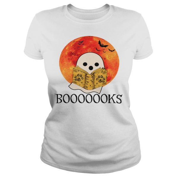 Boo Read Books Halloween Shirt Ladies