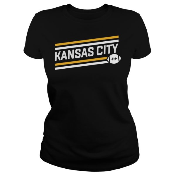 Cool Kansas City Football Touchdown Shirt Ladies