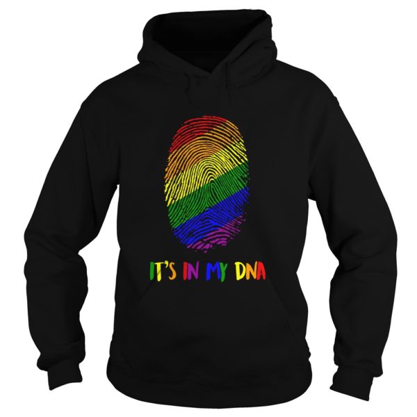 DNA Fingerprint LGBT Rainbow Hoodies