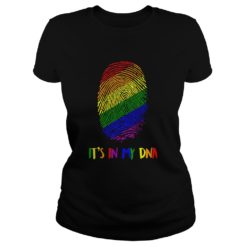 DNA Fingerprint LGBT Rainbow Ladies