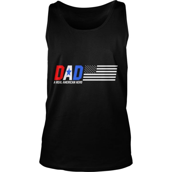 Dad A Real American Hero Tank Top