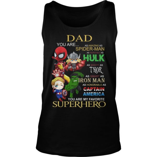 Dad You Are My Favorite Superhero Tank Top