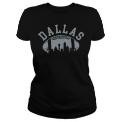 Dallas Texas Vintage Distressed Football Shirt Ladies