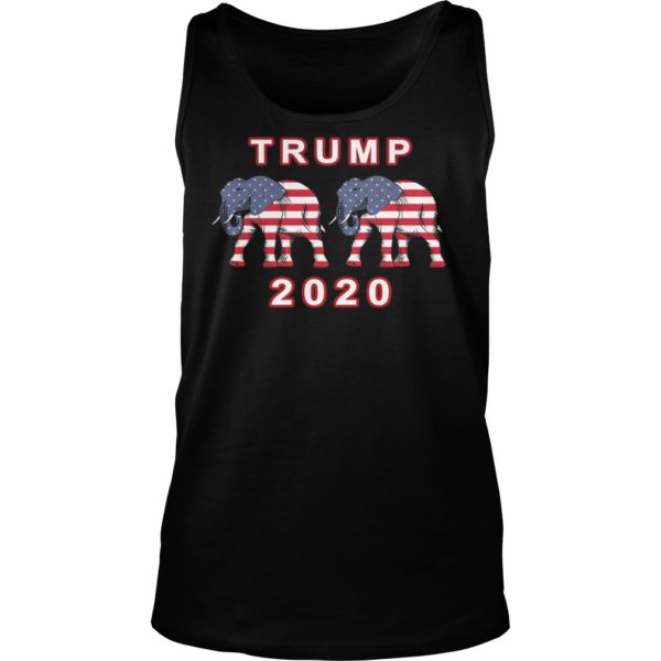 Donald Trump 2020 American President Flag 2020 Tank Top