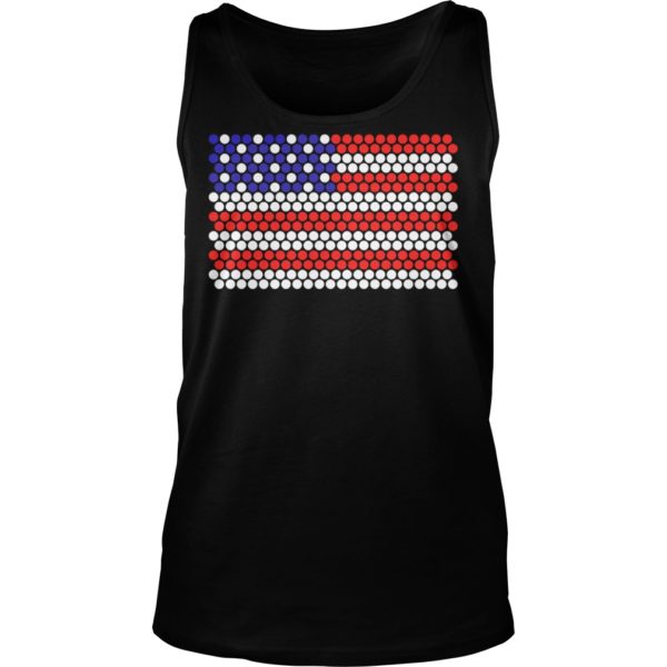 Dot Day American Flag Shirt Tank Top