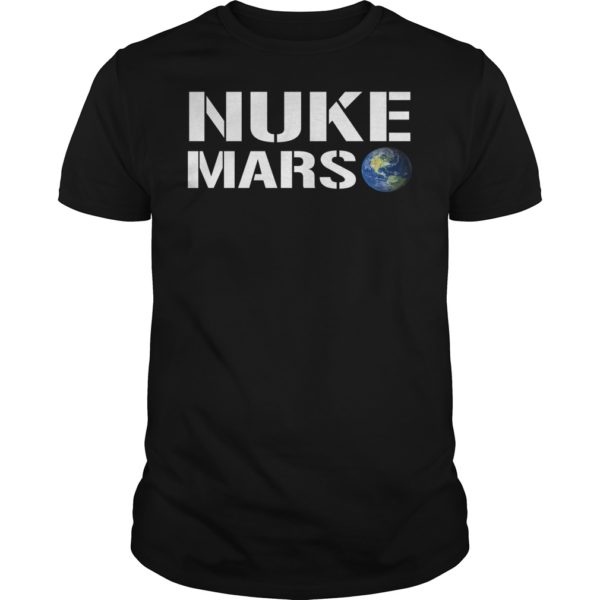Elon Musk Mars Nuke Shirt