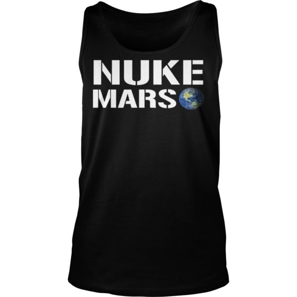 Elon Musk Mars Nuke Shirt Tank Top