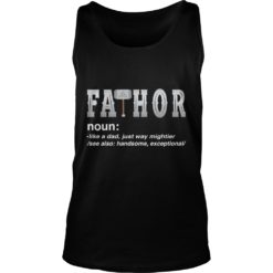 Fa Thor Like A Dad Just Way Mightier Tank Top