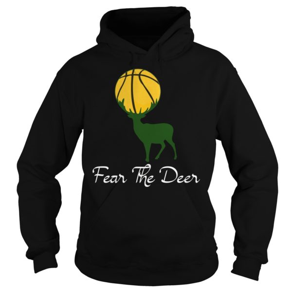 Fear The Deer Baseketball Hoodies
