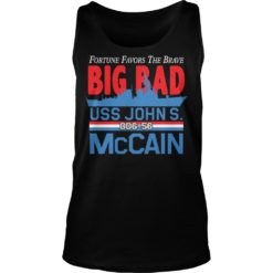 Fortune Favors the Brave DDG 56 USS John S Tank Top