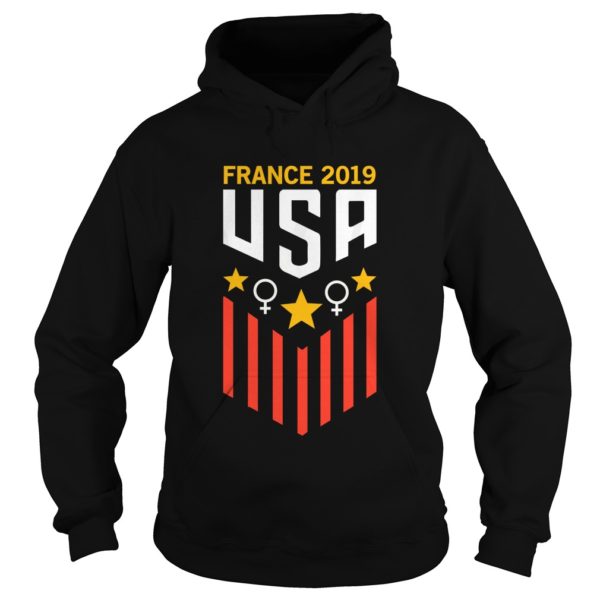 France 2019 USA Soccer Womens Team Hoodies