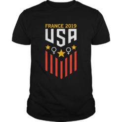 France 2019 USA Soccer Womens Team T - Shirt