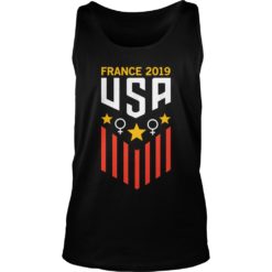 France 2019 USA Soccer Womens Team Tank Top