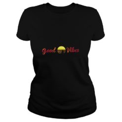 Good Vibes Sunset Summer Shirt Ladies