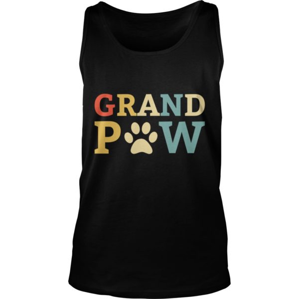 Grandpa Grandpaw Father's Day Gift Tank Top