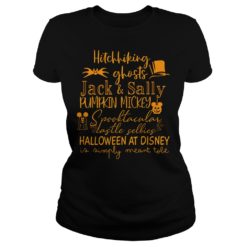 Hitchhiking Ghosts Jack & Sally Pumpkin Mickey Ladies