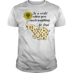 In A World Where You Can Be Anything Be Kind Shirt